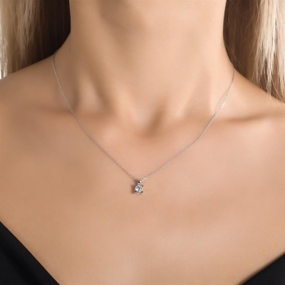 0,31ct Tektaş Kolye Modelleri - Gelin Damat Diamond