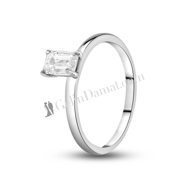 0.70ct Tektaş Pırlanta Yüzük Modelleri - 1