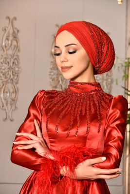 Alev Tesettür Abiye - GELİN DAMAT