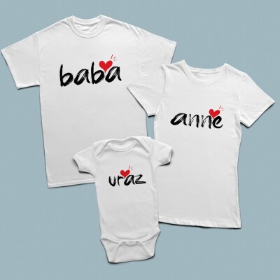 Baba, anne, çocuk set - 