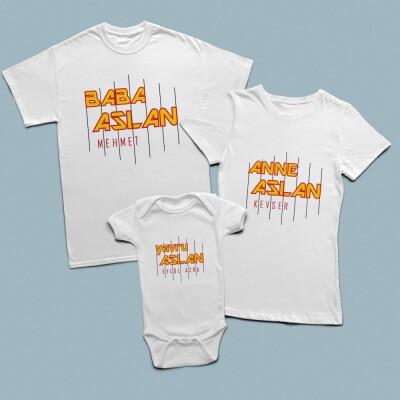 Baba Aslan, Anne Aslan, Yavru Aslan Set - 