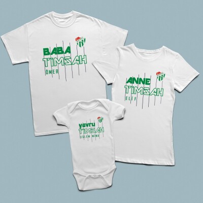 Baba Timsah, Anne Timsah, Yavru Timsah Aile Set - 