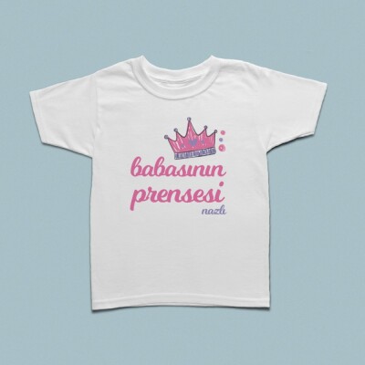 Babasının prensesi taç baskılı - 