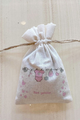 Baskılı Bebek Lavanta Kesesi - 1020 - Gelin Damat