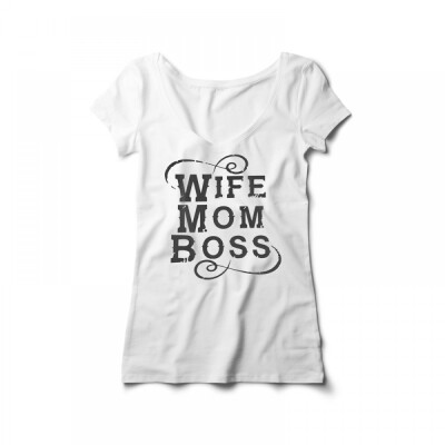 Boss Mom Kadın Tshirt - 