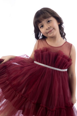 Çocuk Abiye -Kırmızı - 