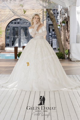 Dantelli Gelinlik - 