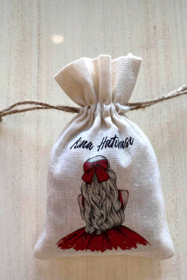 Desenli Bez Kesesi - 1083 - Gelin Damat