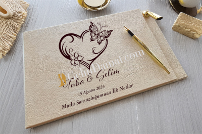 Düğün Anı Defteri - Gelin Damat Anı Defteri