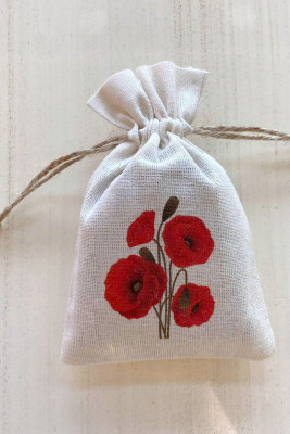 El Yapımı Desenli Kese - 1069 - Gelin Damat