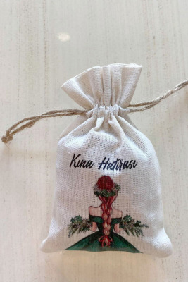 El Yapımı Kına Kesesi - 1073 - Gelin Damat