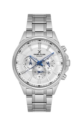 Erkek Kol Saati Gümüş Beyaz - 1011 - Gelin Damat