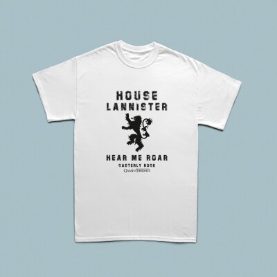 Game of Thrones Lannister Family erkek tshirt - 