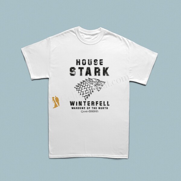 Game of Thrones Stark Family erkek tshirt - 1