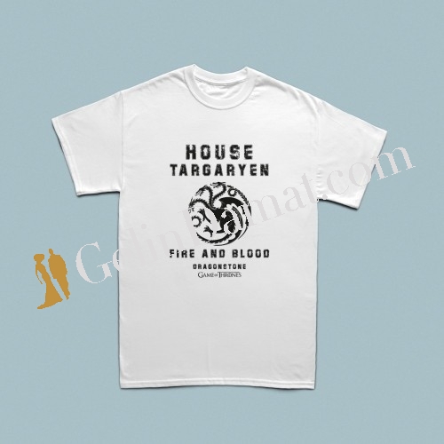 Game of Thrones Targaryen Family erkek tshirt - 2