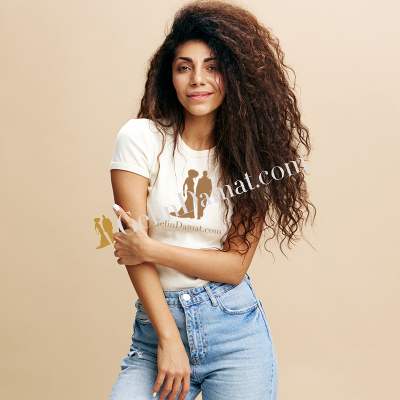 Firmalara Özel Logo Baskılı Kadın Tişört - Gelin Damat