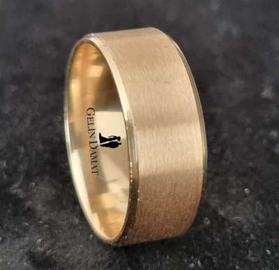 Sarı Altın Klasik Alyans - 9 mm - Gelin Damat Alyans
