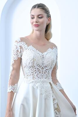 Güpürlü Gelinlik - 1005 - Gelin Damat