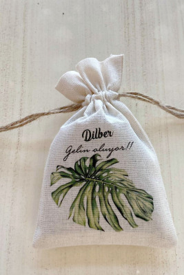 İsimli Baskılı Kese - 1040 - Gelin Damat