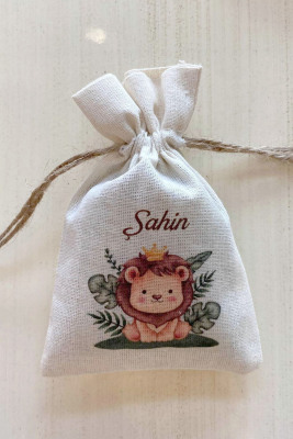 İsimli Baskılı Lavanta Kesesi - 1019 - Gelin Damat