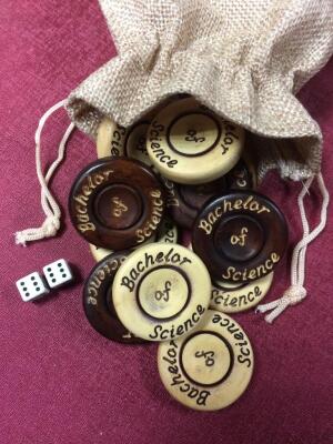 İsimli Tavla Pulu - 