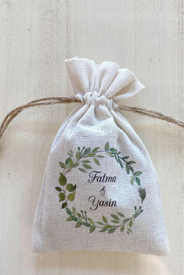 İsme Özel Lavanta Kesesi - 1037 - Gelin Damat