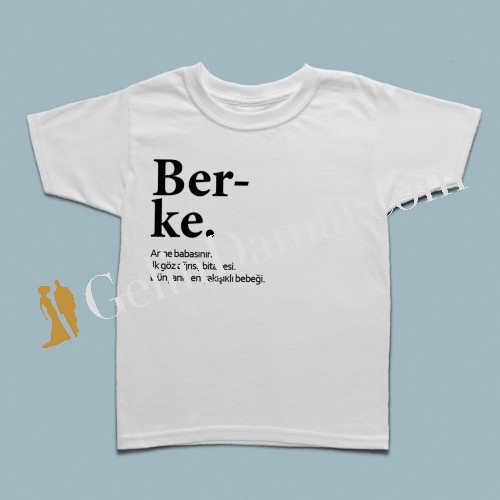 İsme özel lugat çocuk t-shirt - 2