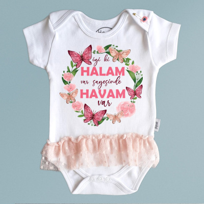 Kişiye Özel Baskılı Bebek Zıbını - 