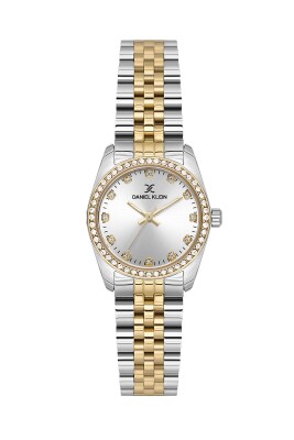 Kadın Kol Saati Taşlı Çelik Kordonlu - 1026 - Gelin Damat