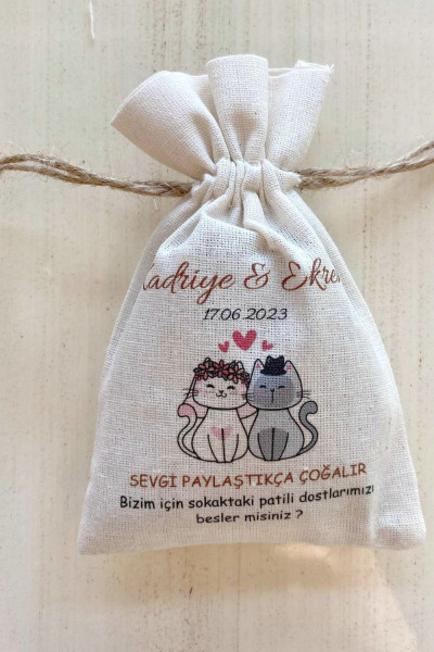 Kişiye Özel Baskı Kese - 1053 - 1