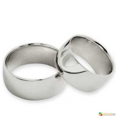 Klasik Bombeli Alyans 10 mm 12 gram - Gelin Damat Alyans