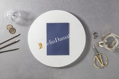 Lacivert Sade Zarf - GD7160 - Gelin Damat