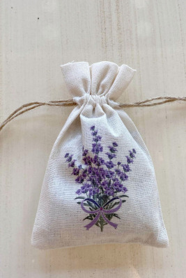 Lavanta Desenli Kese - 1070 - Gelin Damat