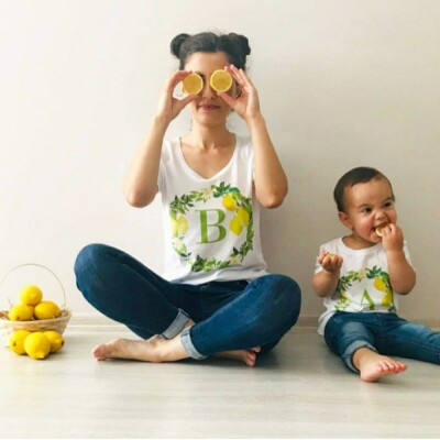 Limonlu Harfli Aile Set - 