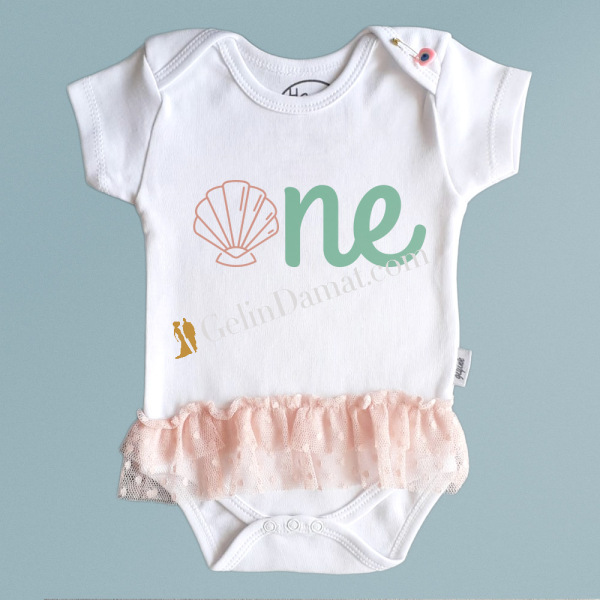 One tütü etekli bebek zıbın - 1