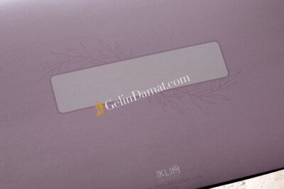 Pembe Zarif Desenli Davetiye - GD8410 - 5