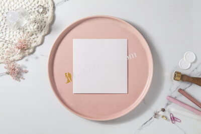 Sade Beyaz Zarf - GD7164 - Gelin Damat