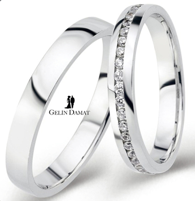 Sırataş Sade Altın Alyanslar - 7 Gram - Gelin Damat Alyans