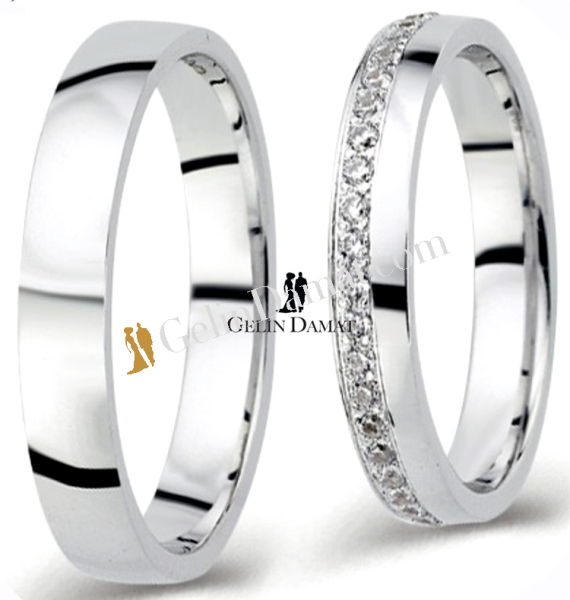 Sırataş Çift Alyans Modeli - 7 Gram Altın - 1