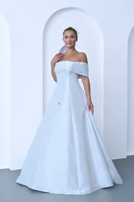 Straplez Gelinlik - 1026 - Gelin Damat