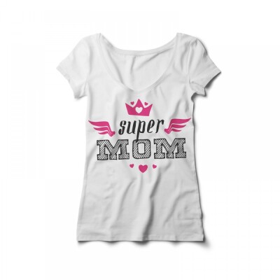 Super Mom Kadın Tshirt - 