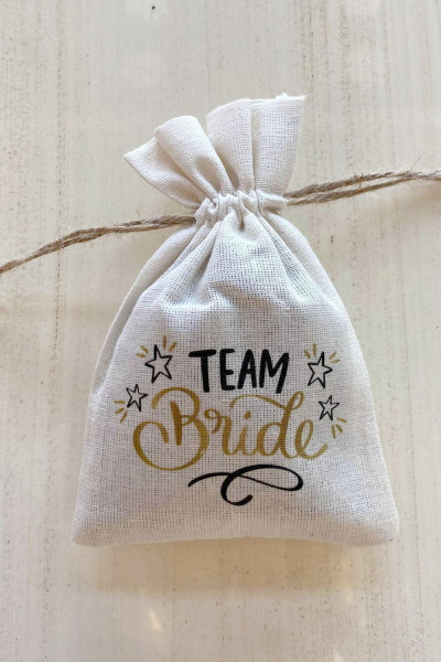 Team Bride Baskılı Kese - 1001 - 1
