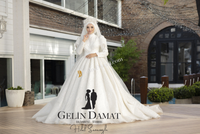 Tesettür Gelinlik - 