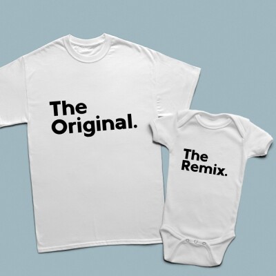 The original, the remix baba çocuk set - 
